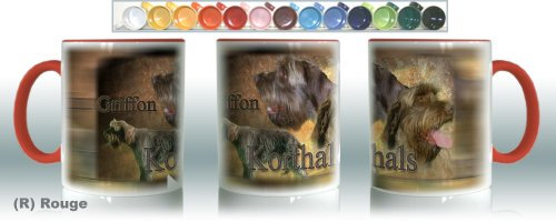 Keramiktassen R Rouge Hund Griffon Korthals