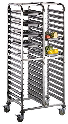 Regalwagen für Backbleche 600 x 400 mm Modell LIAM DUO