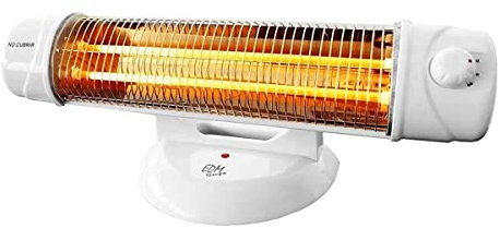 Estufa resistencia de cuarzo 600-1200W mod. suelo y pared