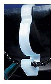 electrosmart 16 x Large Gutter Hooks Ideal for Hanging Christmas/Birthday/Anniversary Party Lights on House Garage Guttering etc
