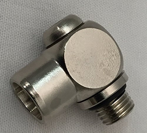 High Tech Diving Winkelstück 90 Grad, drehbar, f. Hochdruckschläuche zum Anschluß an erste Stufe