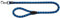 TRIXIE Hundeleine Cavo Leine S–M, 1,00 m ø 12 mm in indigo/royalblau - kurze Führleine für den Hund mit guter Kontrolle - für kleine bis mittelgroße Hunde - 143413