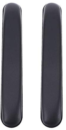 HEALIFTY 2 stücke Rollstuhl armlehne pad Lange armlehnen Kissen ersatz PVC Schwamm pad Patienten Pflege zubehör schwarz