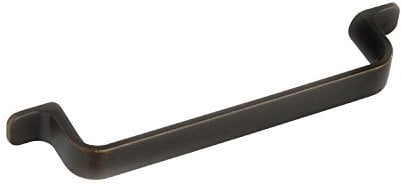 FURNIPART Griff Rio LA 128mm - antiker Möbelgriff - Bügelgriff Breite 164mm, Zinkdruckguss antik braun