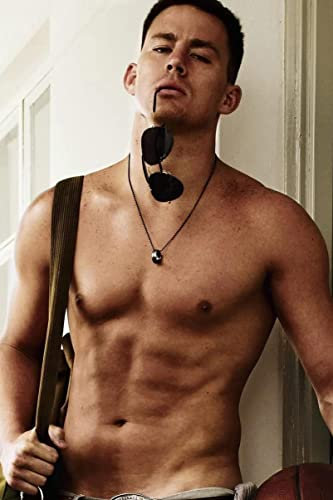 Channing Tatum Poster Schauspieler Sexy Malerei auf Polyester Wandkunst Tapisserie Scroll Bild Druck Wohnzimmer Wände Dekor Home Tapestries 127 x 152,4 cm
