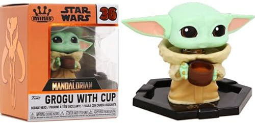 Star Wars Grogu with Cup