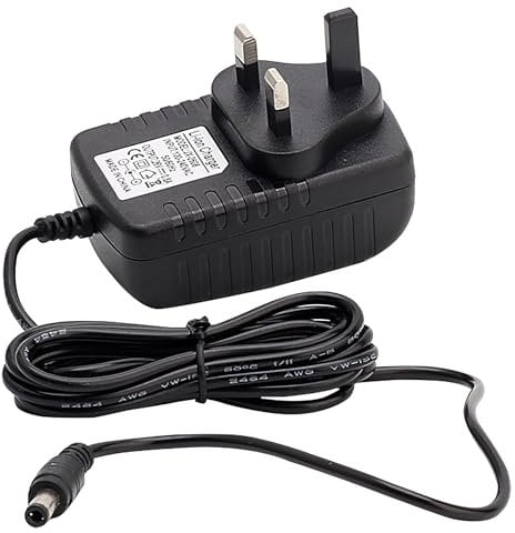 DC 26V UK Mains Battery Charger for Tineco A10 A11 Hero Master Tineco FLOOR ONE S3 iFLOOR 3 Cordless Handheld Vac Cleaner Hoover Switching Adaptor Power Supply Cable