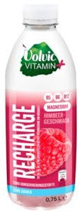Volvic Vitamin+ Recharge Himbeere aromatisiertes Wasser, 12er Pack (12 x 0.75 l) EINWEG