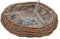 Milisten 1 Pieza Cesta Colgante de Flores Tejida Maceta Decorativa para Plantas para Interior y Exterior Diseño Natural PP con Cadena
