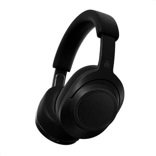 final UX5000 Bluetooth Wireless Headphones Noise Cancelling Up to 65 Hours of Music Playback with aptX HD (Black)