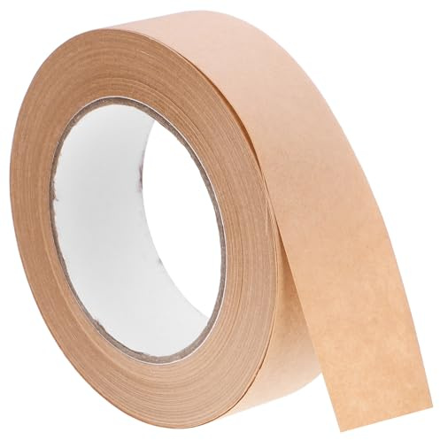 Ruban Adhésif pour Aquarelle Beige, Papier, Fixation Forte, Encadrement | Décoration D’œuvres Cadres, Facile à Déchirer, Usage Multifonction, Sécurisé, Craft Tape pour Aquarelle
