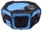 PawHut Portable Cat Dog Playpen Pet Puppy Rabbit Guinea Pig Pen Run Dia 90 x 41H cm Indoor & Outdoor Blue