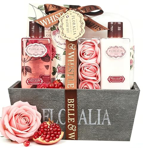 GLOSS ! Coffret Bain – Rituel Bien‑Être – Parfum Floral – Idée Cadeau Élégante – Corbeille