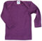 Cosilana, Baby Unterhemd Langarm, 70% Wolle 30% Seide (Pflaume, 62-68)