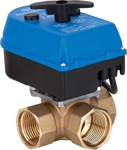 Rotodivert 3-Wege Umschaltventil EMV 110 F3L mit Antribe für Heizung Heizungsanlagen Auswahl-Rotodivert 9004572-DN25