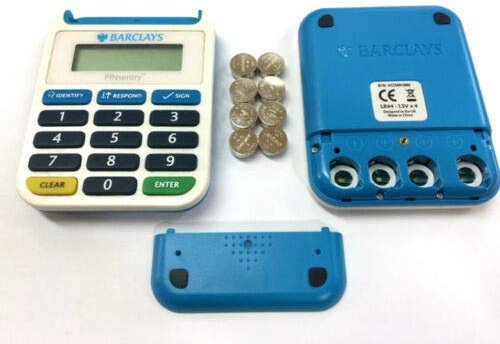 8 X REPLACEMENT BATTERIES FOR BARCLAYS PIN SENTRY CARD READER BANK BATTERY *NEW*