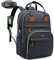 LOVEVOOK Mochila Mujer Antirrobo con Candado Codificado, 15,6 Pulgadas Mochila Portatil,Mochila Mujer Grande con Puerto de Carga USB,Mochila Para Universidad Viajes Trabajo Profesora, Gris Oscuro