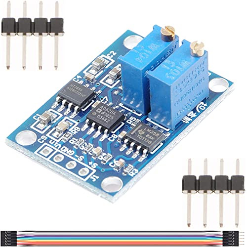 Youmile DC 3-12V Signal Amplifier AD620 1,5-1000 Verstärkung einstellbar Mikrovolt Millivolt Signalverstärkermodul Hochpräzise mit Header