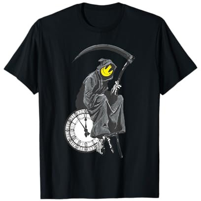 Banksy's Grim Reaper Uhr T-Shirt