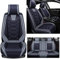 LXQHWJ Sitzbezüge Auto Autositzbezüge Universal Set für Opel Astra J Astra K Astra H Astra G Astra-H Sri Astra J Sports Tourer Sitzkissen 1, Schwarzgrau