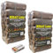 Perfectonish High Energy Ultra Dry Heat Logs Open Fire Log Eco Wood Fuel Wood Burner With SAFETY MATCH BOX (24 Heat Logs)