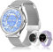 Colesma Orologio Smartwatch Donna,Elegante Orologio Intelligente con Chiamata e Assistente Vocale, Fitness Tracker Impermeabile con 19 modalità Sportive per Android&iOS Connessione Bluetooth