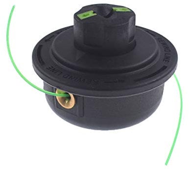 Trimmer Dual Line Head M8x1,25 Benzin Rasentrimmer Ersatzkopf für Rasentrimmer (Rechtsgewinde)