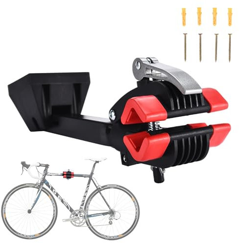 PRO BIKE TOOL fahrrad montageständer - Kompaktes Faltbares Design mit Klemmkopf - 20 kg Tragfähigkeit - Bike Repair Stand Passend für Fahrradrahmen von 25 mm bis 40 mm - 10,5x36x9,7 cm, Schwarz