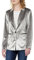 comma Damen 2142204 Blazer, 0010 Silber, 40