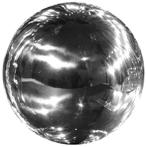 naninoa Edelstahl-Kugel glänzend poliert ca. 80cm. Gartenkugel Gartendeko Schwimmkugel Rosenkugel Silber