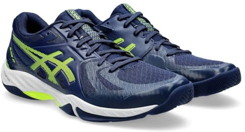 Asics Herren Blade FF Sneaker, Blue Expanse/Safety Yellow, 42.5 EU