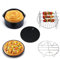 Otufan 5PCS Ninja 3.8 Air Fryer Accessories, Air Fryer Accessories,7 Inch General Air Fryer Accessories Set with Silicone Pot Compatiable for Tower 4.3l, Cosori 3.5l, Ninja 3.8l, Tefal 4.2l