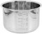 Amosfun Inner Cooking Pot 4L Inner Pot Replacement Stainless Steel Rice Cooker Liner Rice Cooking Container Rice Maker Accessories for Rice Maker Cooker, (49R32180CQF)