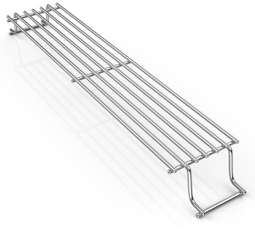 Gardenz 7641 Edelstahl Warmhalterost, 63.6CM Warmhalterost Ersatzteile, 7641Grillrost für Weber Spirit E/S-310 E/S-320 E/S-330 SP-330 (2013-2017), Spirit 700, Spirit 900 Gasgrill Zubehör.