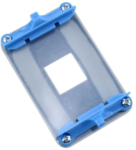 PIYANYO AM4 Backplate CPU Heatsink Bracket Motherboard Backplate Fan Cooling Backplane AM4 Bracket AMD Socket (Blue) 1 Set