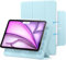 ESR Funda para iPad Air 13 2025/2024 y iPad Pro 12.9 (2022/2021/2020), Funda Bloqueo Magnético, Funda Slim Tríptica, Compatible Pencil Pro/USB-C, Auto Encendido/Apagado, Protección Duradera Azul Claro