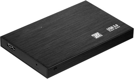 NQYZZFA Disque Dur Externe Portable 2.5 , 500 go-8 to, USB 3.0, Disque Dur de Sauvegarde Ultra Fin en Aluminium, pour PC/Ordinateur de Bureau/Ordinateur Portable/TV/Windows,8TB,Black