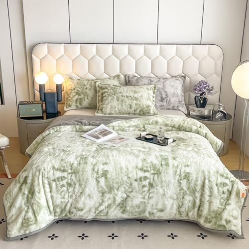 LGYKUMEGFlauschige, Flauschige Überwurfdecke, vielseitiger Bettüberwurf, Überwurfdecke aus Kunstkaninchenfell, weiche, warme Decke, für Schlafzimmer, Couch, Reisen, Camping,B,200x230cm
