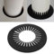 HpLive Lot de 5 cache-tuyaux à bride - Rosace décorative pour tuyaux de chauffage - Décoration murale (120-140 mm)