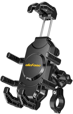 Ulefone Armor Mount Pro AM02, drehbare Fahrrad-Telefonhalterung, Halterung für Elektroroller, Scooter, MTB, kompatibel mit Handys von 5,4 bis 7,2 Zoll