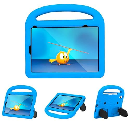 Custodia per bambini per iPad Mini 7a 8,3 pollici 2024, custodia per tablet iPad Mini 6th 2021, leggera e adatta ai bambini, maniglia con supporto, morbida copertura protettiva antiurto in schiuma