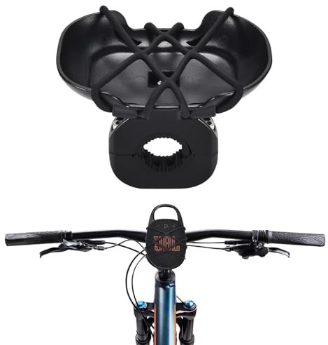 MegaDive Speaker Bike Mounts for JBL Clip 5 & for JBL Clip 4 Speaker Holder Stand Bike Accesories, Adjustable Mounts, Portable Multi-Scenario Applicability for Outdoor Biking Speaker