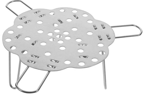 STOBAZA Cesta De Vapor Inoxidable para Cocción Al Vapor Soporte para Verduras y Multiusos para Cocinas
