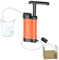 Filtre à eau d'urgence | Filtre à eau portable | Système de purification de l'eau pour la survie, Filtre à eau léger à pompe à main pour la randonnée, le camping