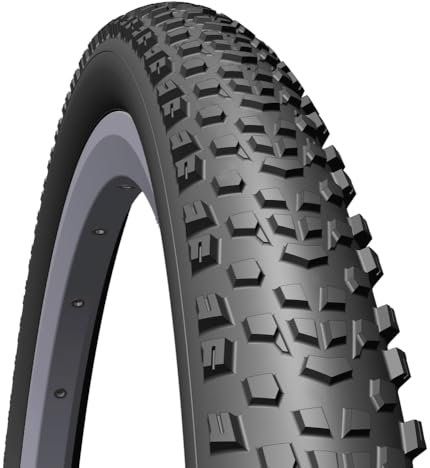 XLC Cirrus VT-M30 MTB Reifen, 27,5 x 2,60 Zoll, ETRTO 66-584, Drahtversion, Schwarz