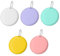 JTD Smart Air Tag Tracker: Bluetooth Localizzatore Chiavi Compatibile con Apple Dov’è App (solo iOS, NON per Android), trova oggetti per gatti (5pcs)