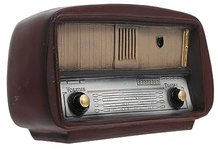 Kisangel Grammophon-verzierung Grammophon-Figur Wohnkultur Grammophon- Mini-grammophon-schmuck Gefälschtes Grammophon Grammophon-Ornament Aus Harz Desktop Schmücken Kunstharz