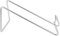 Luxshiny Casier À Vin en Fer Forgé Porte-Bouteilles De Vin Support De Rangement De Comptoir Argenté pour Cuisine Bar 7 5 X 3 3 X 2 4 Pouces
