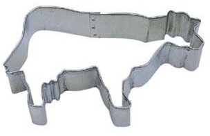 R&M Cow 3.75 Cookie Cutter in Durable, Economical, Tinplated Steel