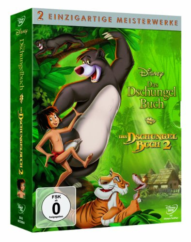Das Dschungelbuch 1+2 [2 DVDs]
